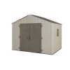 US Leisure 10 ft. x 8 ft. Keter Stronghold Resin Storage Shed