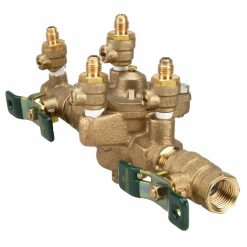 Alternative view of Watts 1/2 LF 009QT Reduced Pressure Zone Backflow Preventer