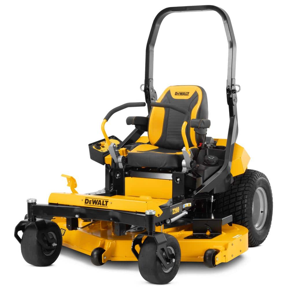 DEWALT Z260 Commercial 60 in. 24 HP Kawasaki V-Twin FS730v Series Engine Dual Hydrostatic Gas Zero Turn Lawn Mower DXGZ260P?? Last Day For Clearance - Image 4