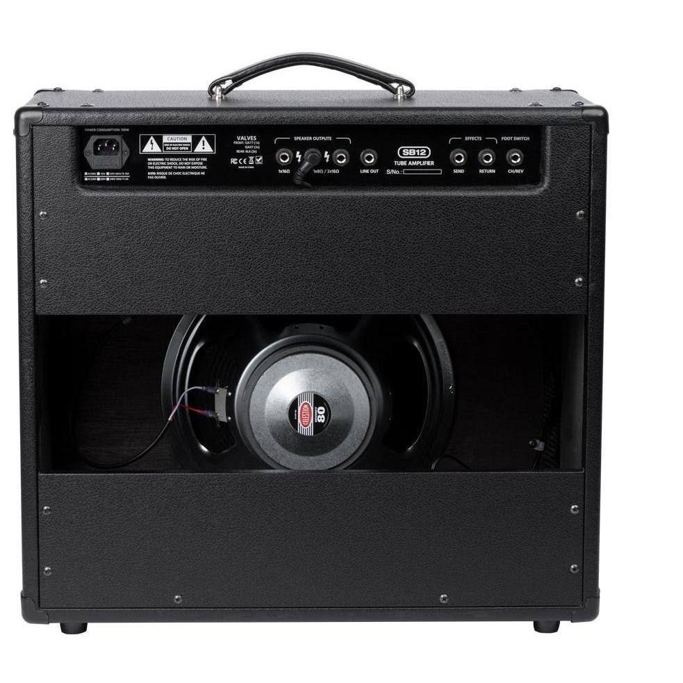 Stage Right by Monoprice SB12 50-Watt All Tube 2-Channel 1×12 Guitar Amp Combo with Reverb - Image 3